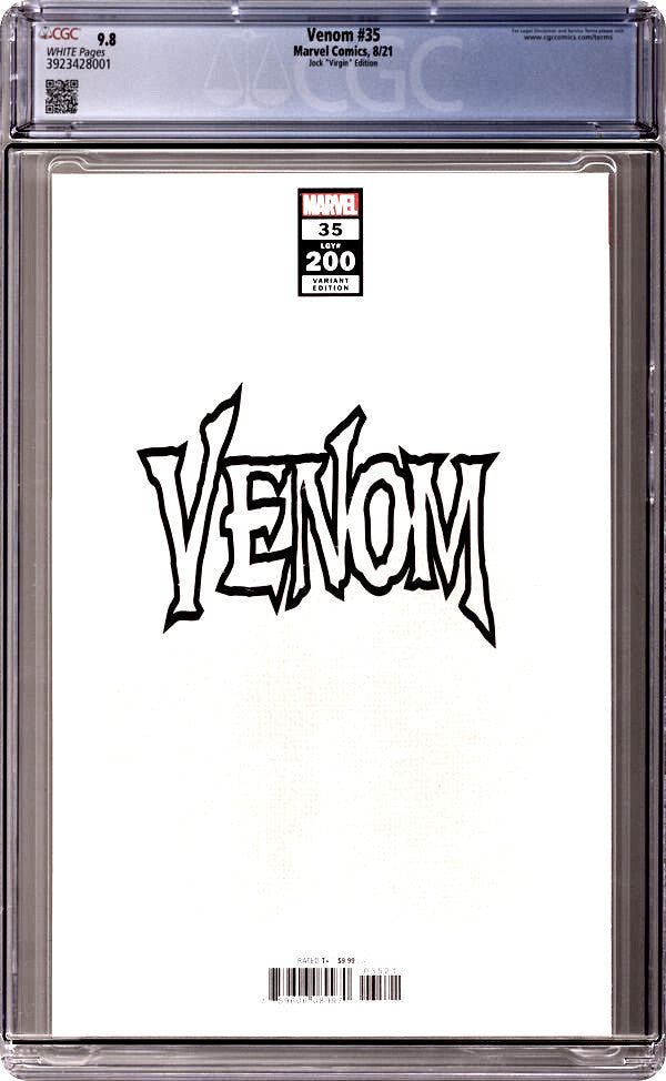 Venom #35 (2018) CGC 9.8 NM/MT Jock Vigin Edition 1:500