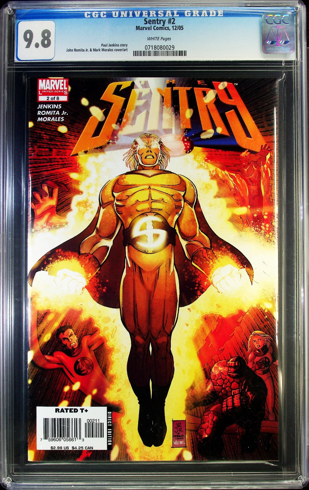 Sentry #2 (2005) CGC 9.8 NM/MT John Romita Iconic Cover