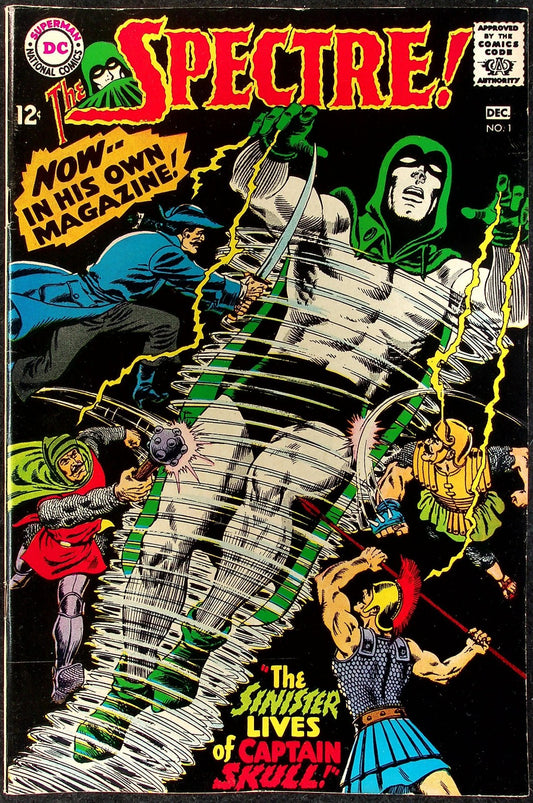 The Spectre #1 (1967) KEY 1st Spectre Title Anderson Iconic Cover - 1¢ Auction