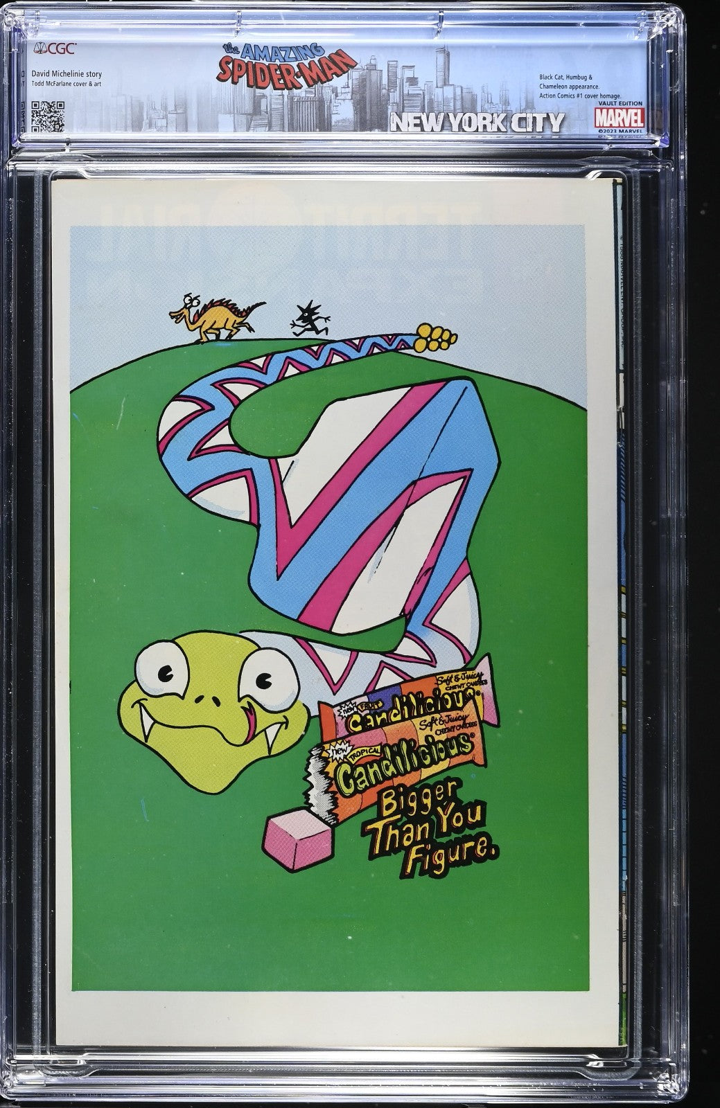 Amazing Spider-Man #306 (1988) CGC 9.6 Newsstand McFarlane Homage Custom Label