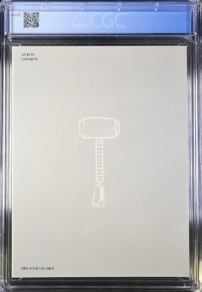 Marvel Graphic Novel #33 (1987) CGC 9.8 NM/MT White Iconic Thor in Space Cover