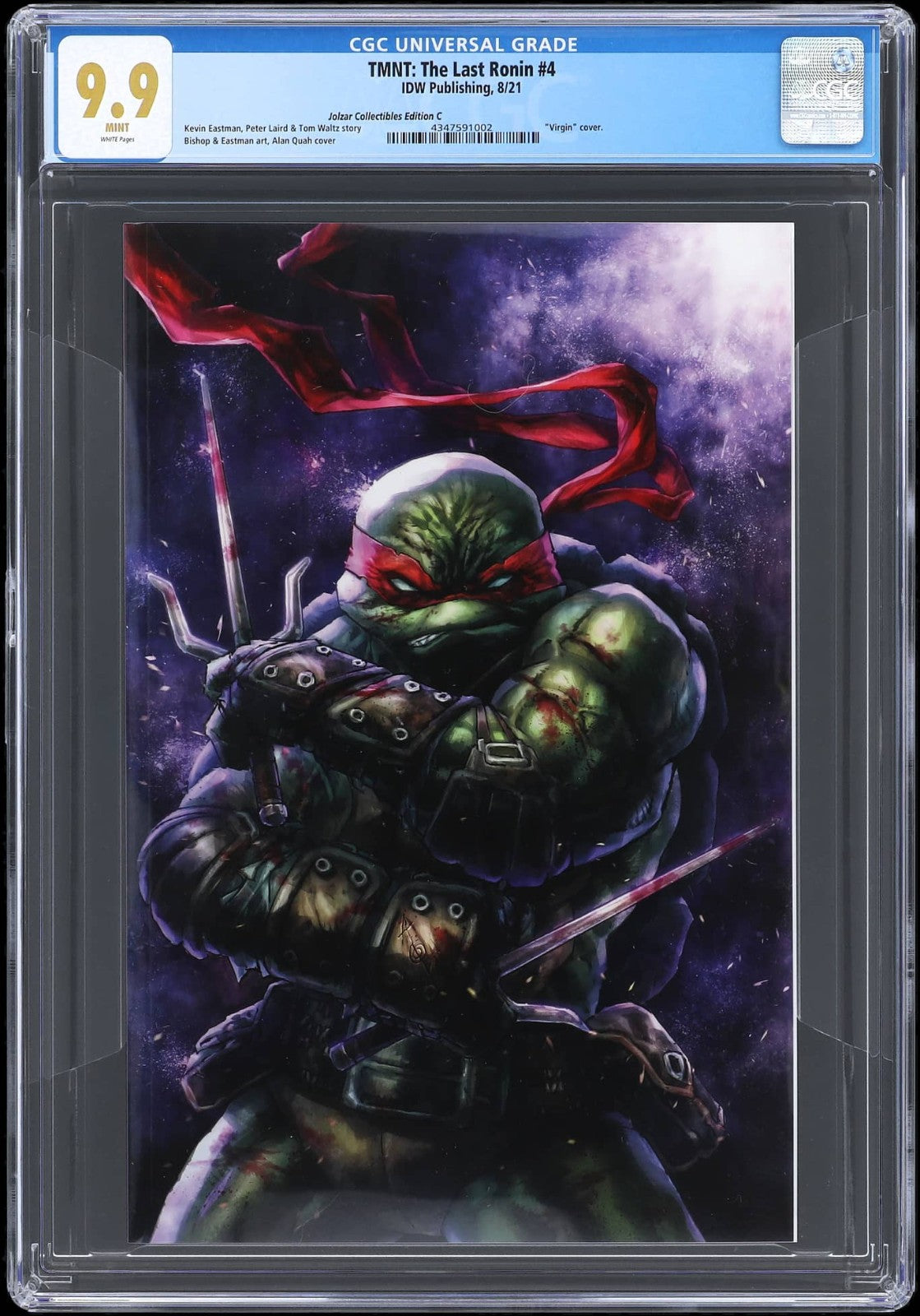 TMNT Last Ronin #5 ReEvolution #5 Suayan #4 Jolzar CGC 9.9 #5 IDW 9.8 TOP GRADES