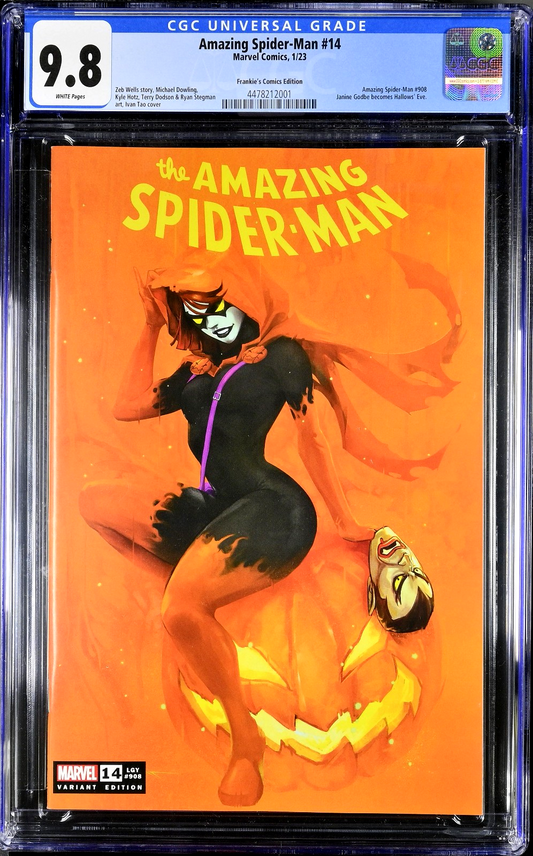 Amazing Spider-Man #14 (2023) LGY #908 CGC 9.8 NM/MT WHITE Frankie's Comics