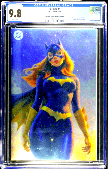 Batman #1 (2011) CGC 9.8 NM/MT Will Jack Full Body Virgin Catwoman Foil Ltd 500
