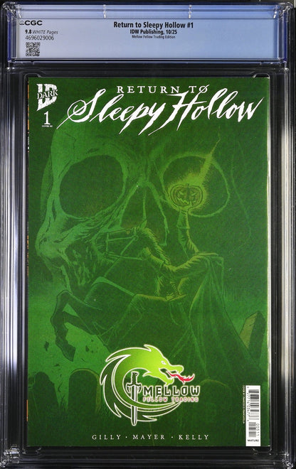 Return to Sleepy Hollow #1 (2025) CGC 9.8 NM/MT Francesco Francavilla Virgin