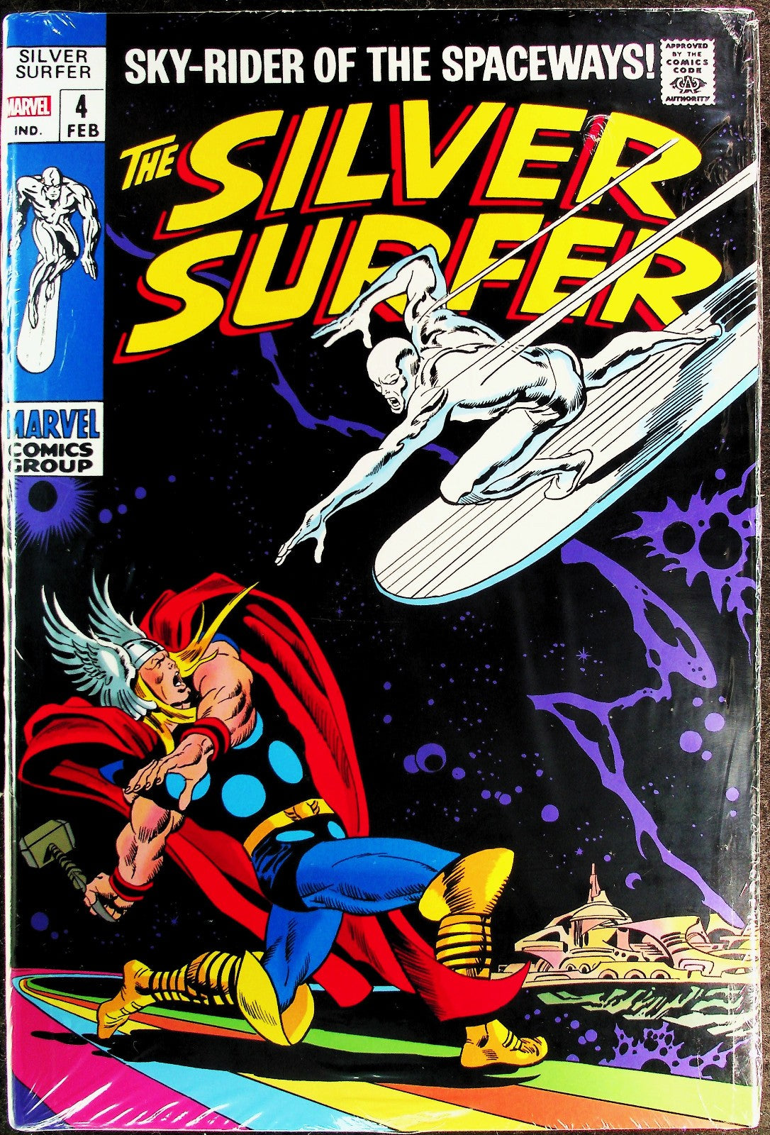 Silver Surfer Omnibus #1 (2025) Hardcover Bucema #4 Thor Battle Dust Jacket NEW