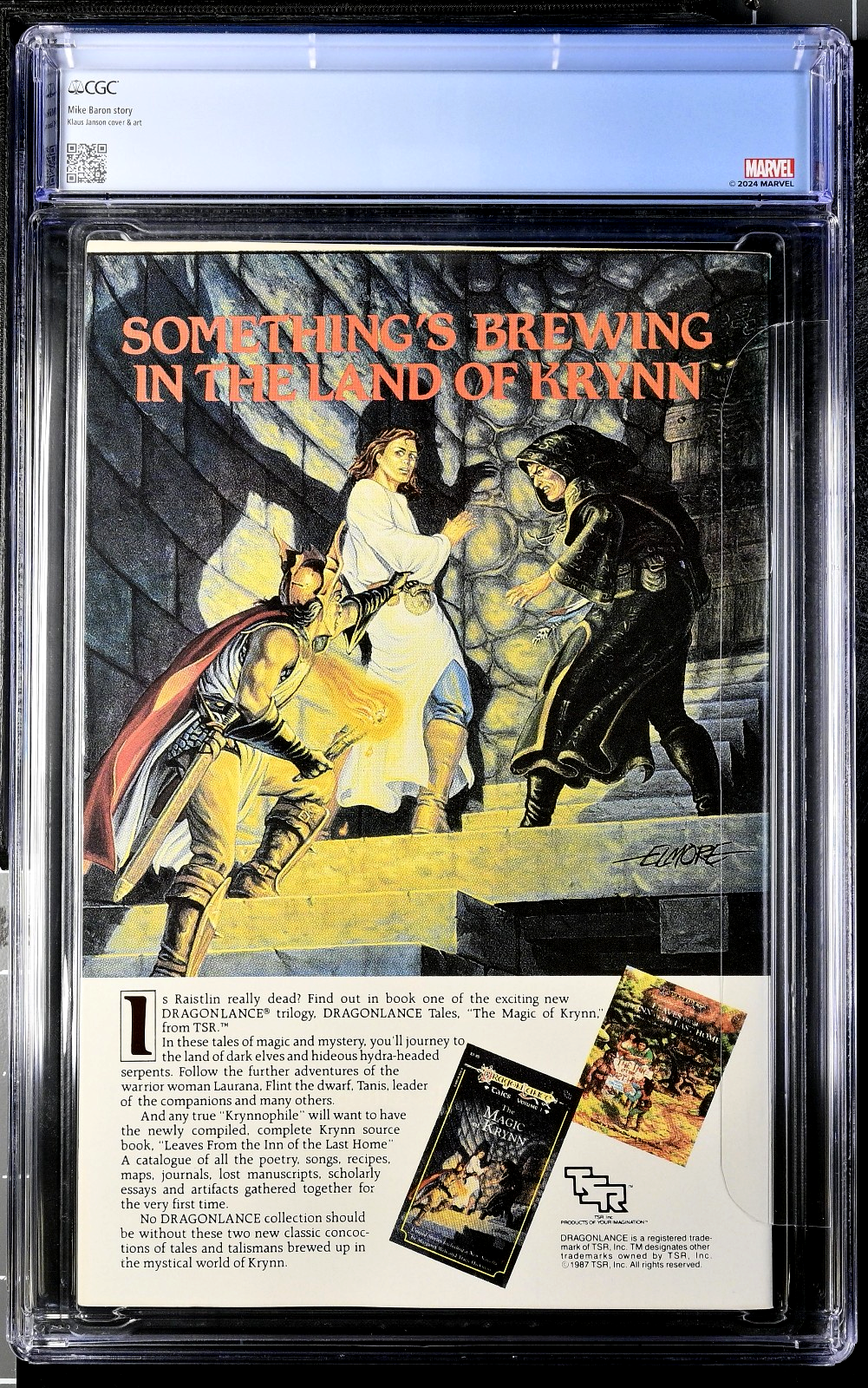 The Punisher #1 (1987) CGC 9.6 NM+ White Pages KEY 1st Solo Series NEWSSTAND