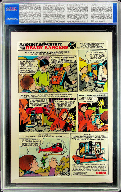 Swamp Thing #9 (1972) CGC 9.6 NM OW/W Iconic Bernie Wrightson Cover Old Label
