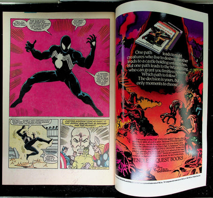Marvel Secret Wars #8 (1984) NM Newsstand KEY Venom 1st Black Suit Spider-Man PC