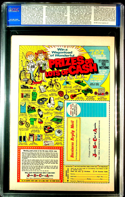 Ghost Rider #1 (1973) CGC 9.0 O/W 1st Daimon Hellstrom Son of Satan OLD Label