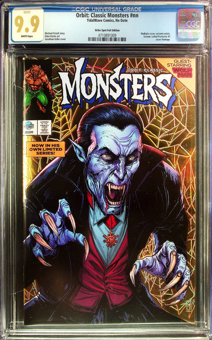 Orbit Classic Monsters (2026) CGC 9.9 Dracula Gold Lethal Protector LTD 22/25