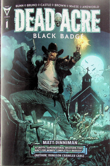 Dead Acre Black Badge #1 (2026) Vault Comics Cover A Riley Brown 1st Print