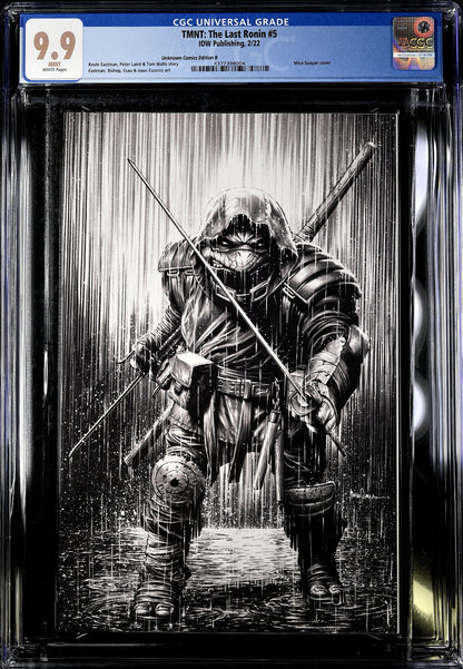 TMNT Last Ronin #5 (2022) IDW CGC 9.9 (Not 9.8) MINT Unknown Comics Edition B