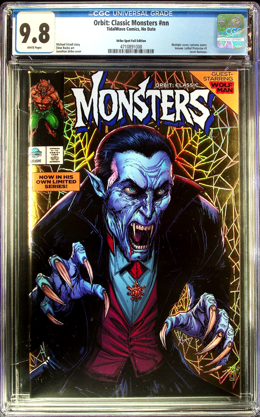 Orbit Classic Monsters (2026) CGC 9.8 Dracula Gold Venom Lethal Protector LTD 25