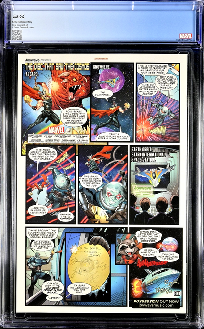 Black Widow #1 (2020) CGC 9.8 NM/MT Campbell Trade Variant Retire Custom Label