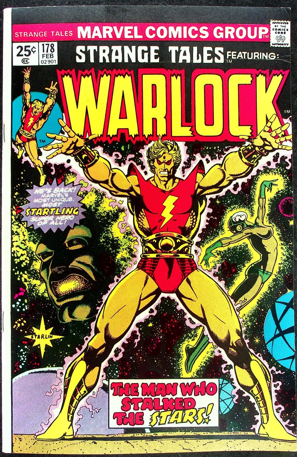 Strange Tales #178 179 180 181 (1975) Warlock KEYS 1st Magus, Gamora & Pip Troll