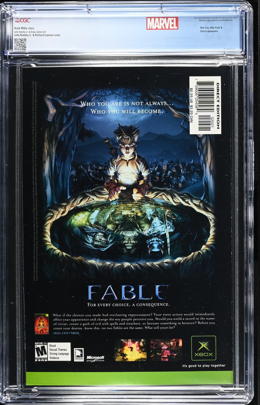 Wolverine #20 (2004) CGC 9.8 NM/MT Romita Retailer Incentive Custom Limited 1:65