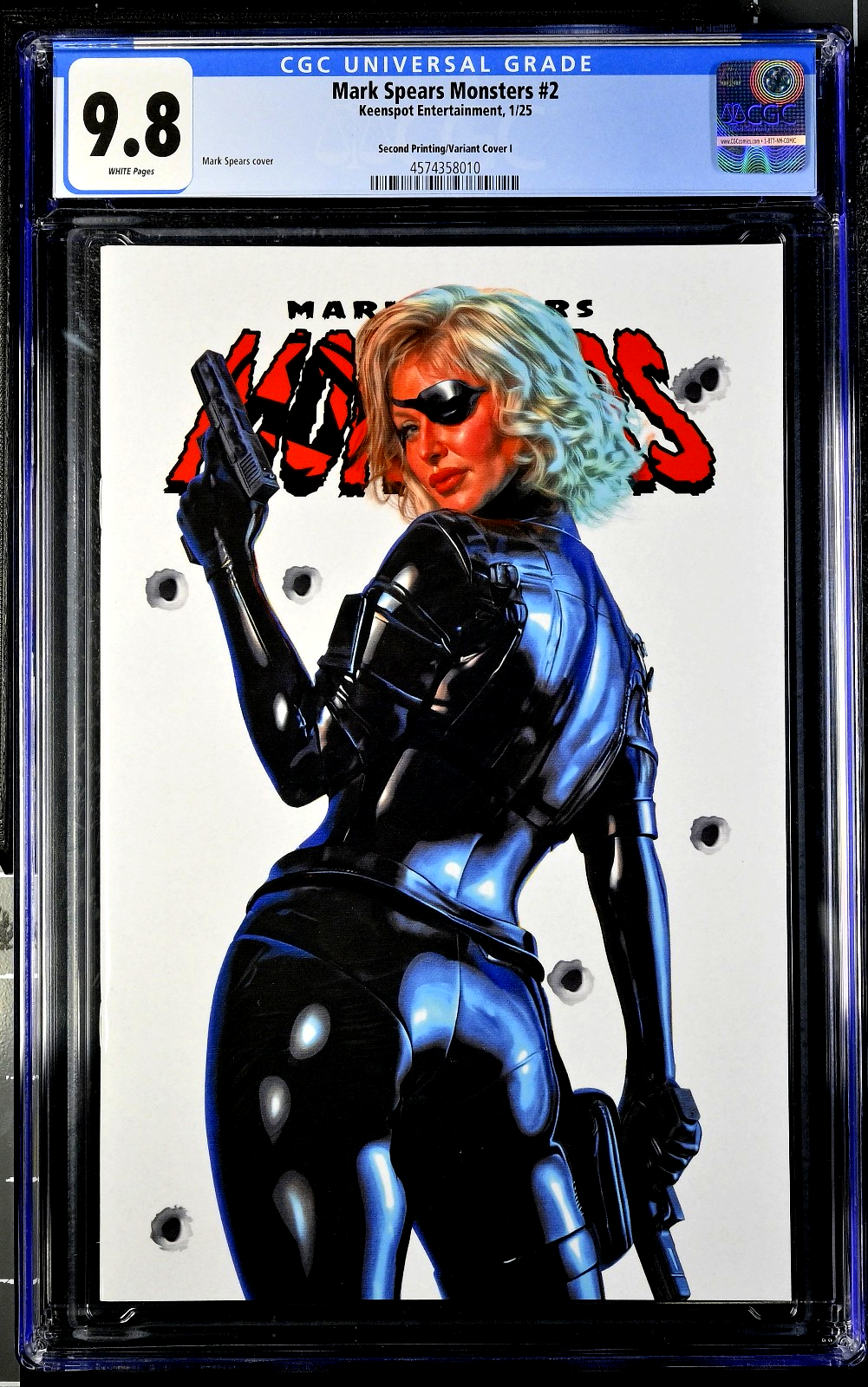 Mark Spears Monsters #2 (2025) CGC 9.8 NM/MT 2nd Print Ilsa Cover I LTD 450