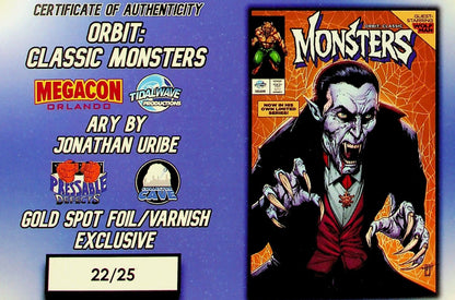 Orbit Classic Monsters (2026) CGC 9.9 Dracula Gold Lethal Protector LTD 22/25