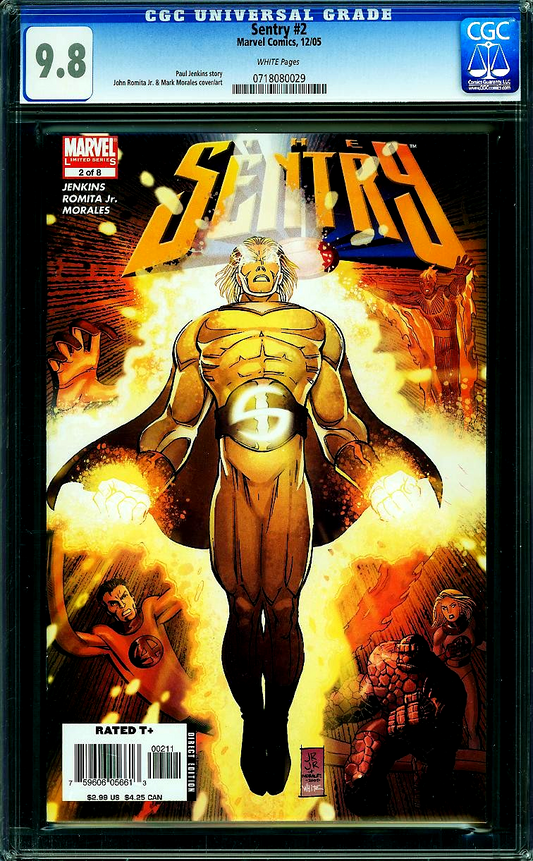Sentry #2 (2005) CGC 9.8 NM/MT John Romita Iconic Cover
