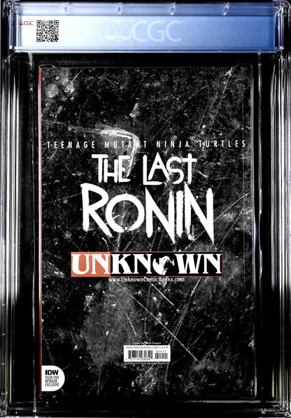TMNT Last Ronin #5 (2022) IDW CGC 9.9 (Not 9.8) MINT Unknown Comics Edition B