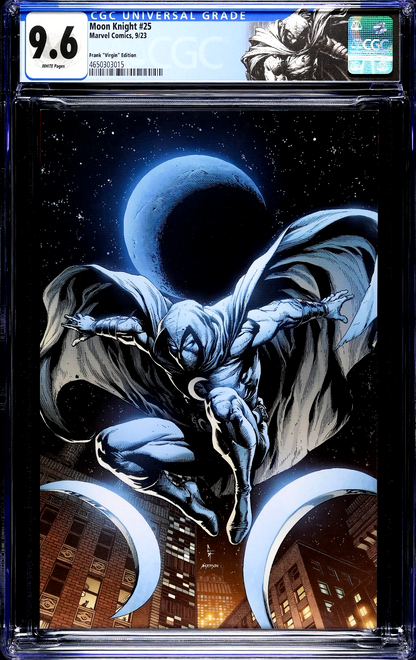 Moon Knight #25 (2023) CGC 9.6 NM+ Gary Frank Virgin Retail Incentive LTD 1:50