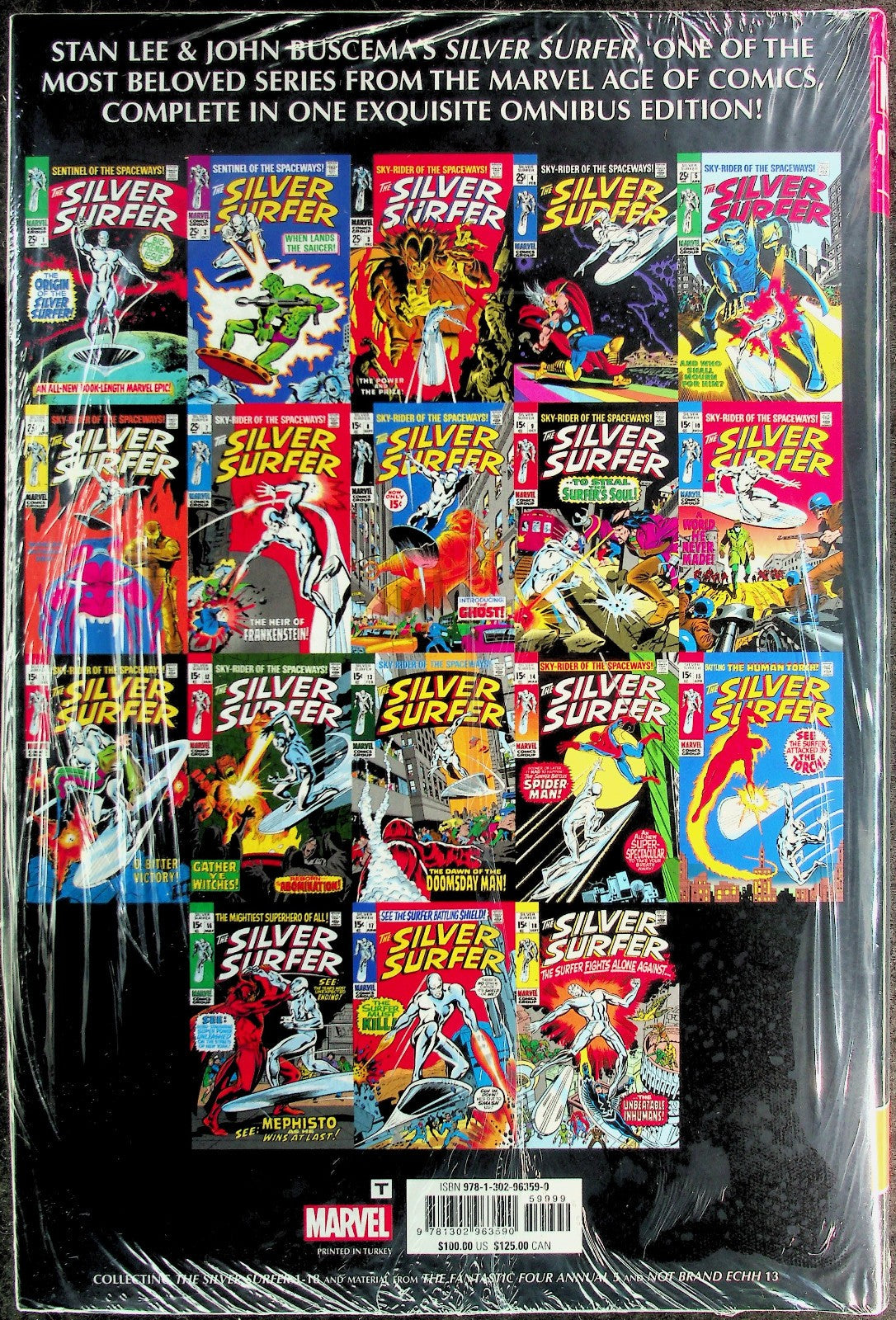 Silver Surfer Omnibus #1 (2025) Hardcover Bucema #4 Thor Battle Dust Jacket NEW