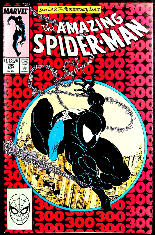 Amazing Spider-Man #300 (1988) NM High Grade KEY Origin 1st Venom McFarlane PC