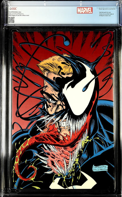 Venom Lethal Protector #1 (1993) CGC 9.8 NM/MT WHITE Gold Edition Custom Label