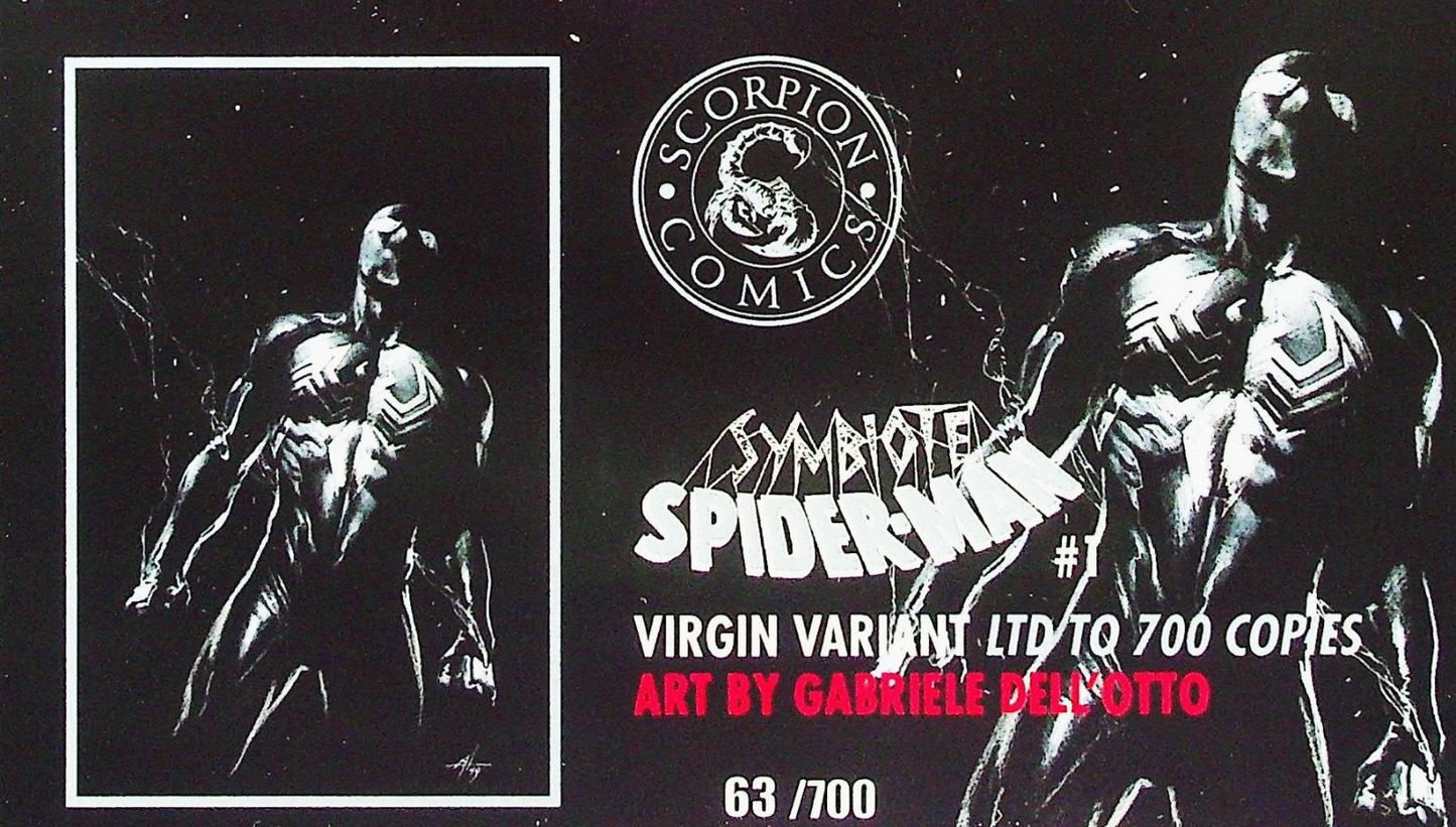 Symbiote Spider-Man King in Black #1 (2020) CGC 9.8 NM/MT Virgin LTD COA 63/700