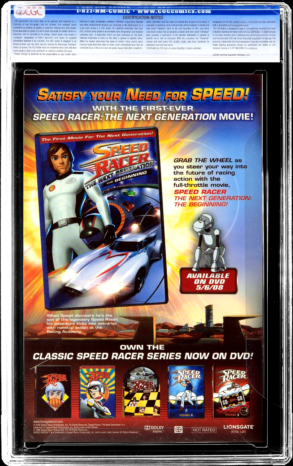 Locke & Key #5 (2008) CGC 10 GEM MINT WHITE Pages IDW Publishing