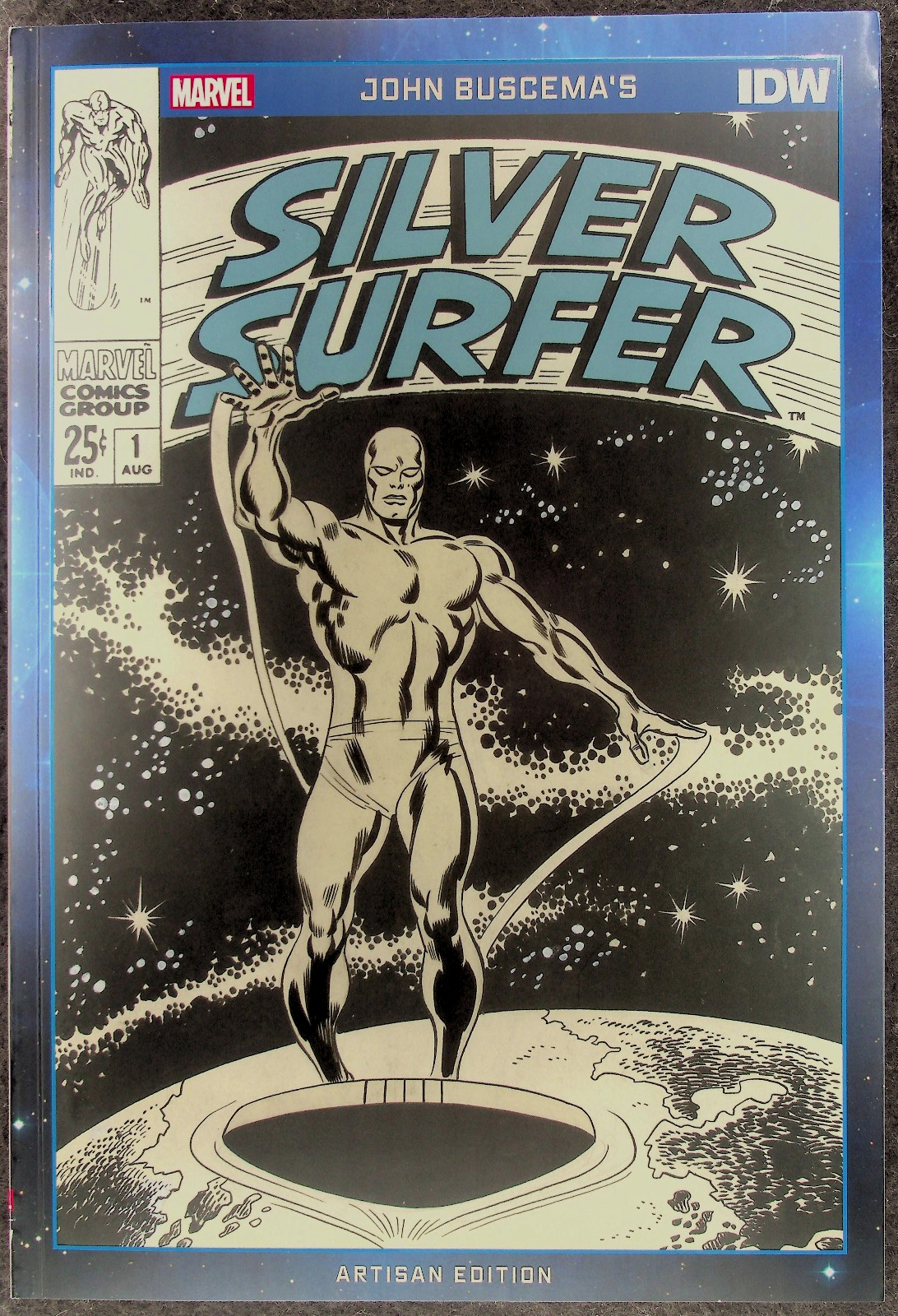John Buscema's Silver Surfer (2022) TPB Oversized Artisan Edition SS #1 Cover