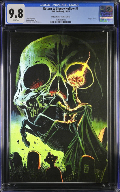 Return to Sleepy Hollow #1 (2025) CGC 9.8 NM/MT Francesco Francavilla Virgin