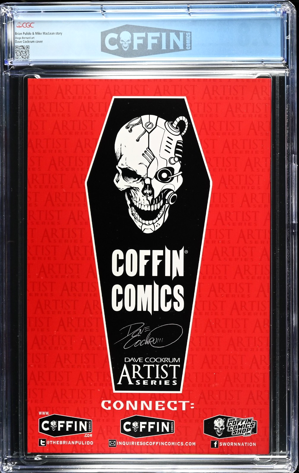 Lady Death Imperial Requiem #1 (2024) CGC 9.8 NM/MT Alabaster Custom Label HTF