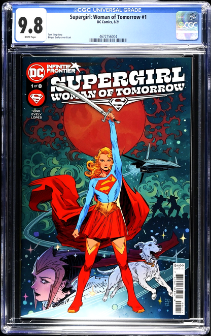 Supergirl: Woman of Tomorrow #1 (2021) CGC 9.8 NM/MT KEY 1st Ruthye Marye Knoll