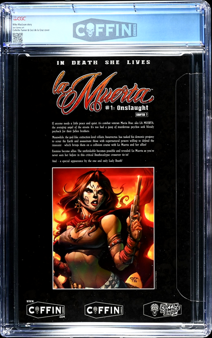 La Muerta: Onslaught (2021) CGC 9.9 MINT Reverence Edition LTD166 Single Highest
