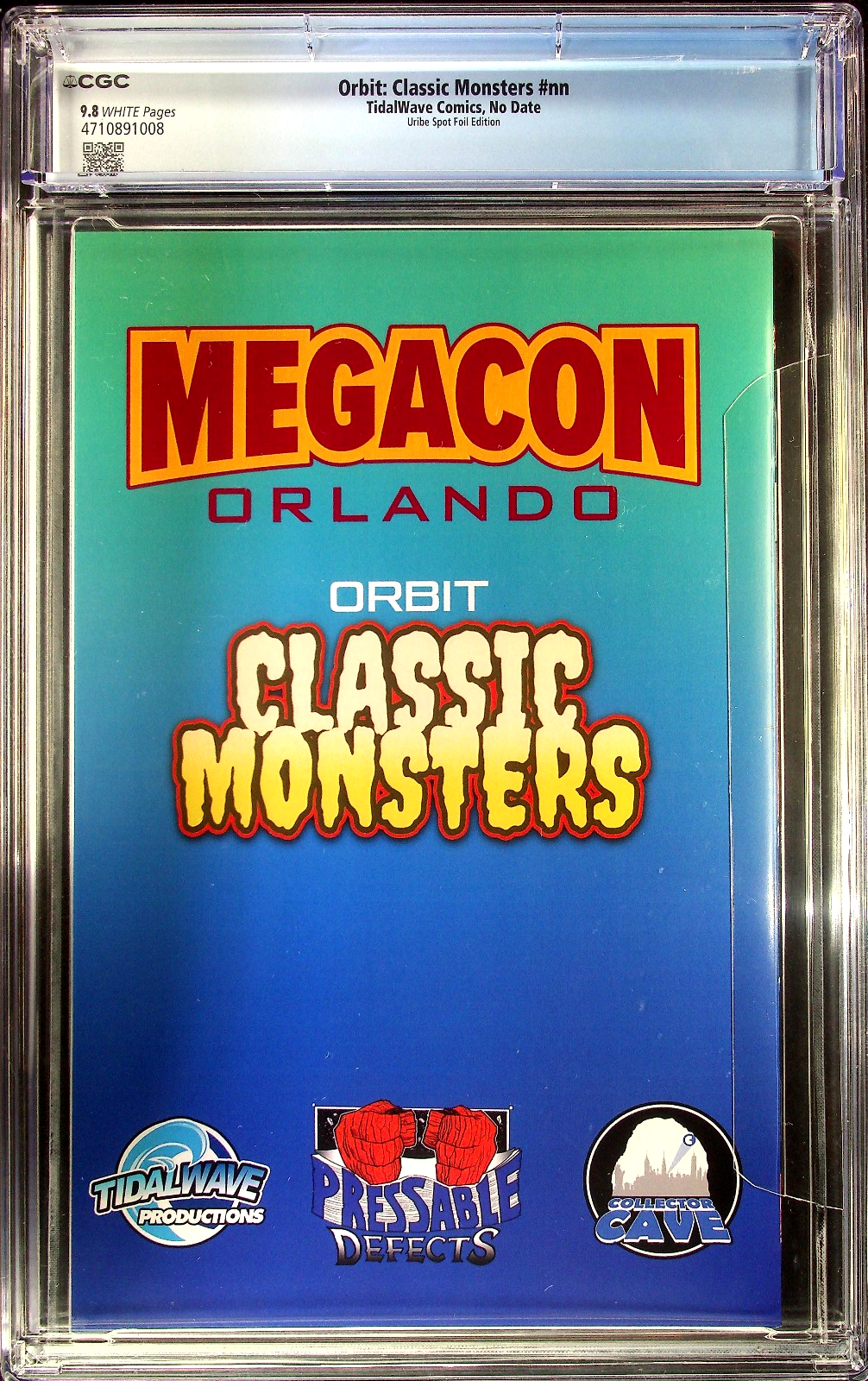 Orbit Classic Monsters (2026) CGC 9.8 Dracula Gold Venom Lethal Protector LTD 25