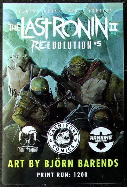 TMNT: The Last Ronin II Re-Evolution #5 (2025) CGC 9.9 MINT Barends Virgin