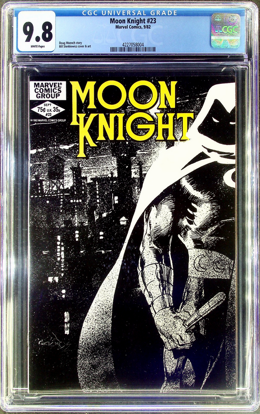 Moon Knight #23 (1982) CGC 9.8 NM/MT WHITE Sienkiewicz Cover Morpheus Appearance