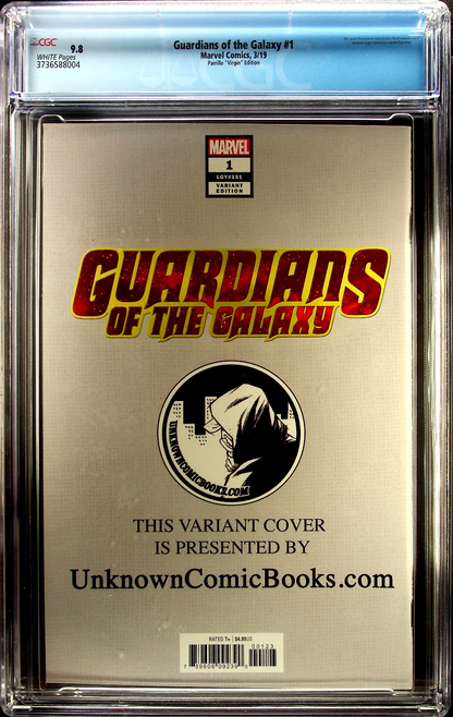 Guardians of the Galaxy #1 (2019) CGC 9.8 NM/MT Virgin Ghost Rider Silver Surfer