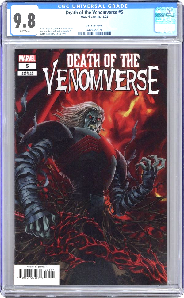 Death of the Venomverse #5 (2023) CGC 9.8 NM/MT Su Cover Retailer Incentive 1:50