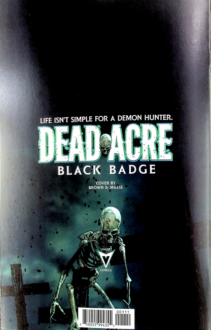 Dead Acre Black Badge #1 (2026) Vault Comics Cover A Riley Brown 1st Print