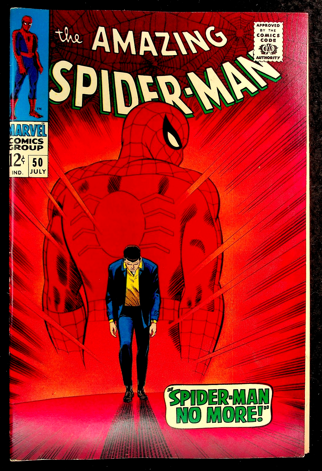 Amazing Spider-Man #50 (1967) High Grade KEY 1st Kingpin Origin Spider-Man PC