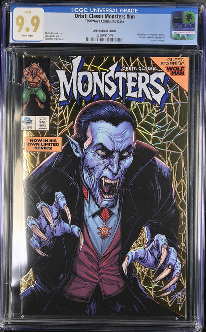Orbit Classic Monsters (2026) CGC 9.9 Dracula Gold Lethal Protector LTD 22/25