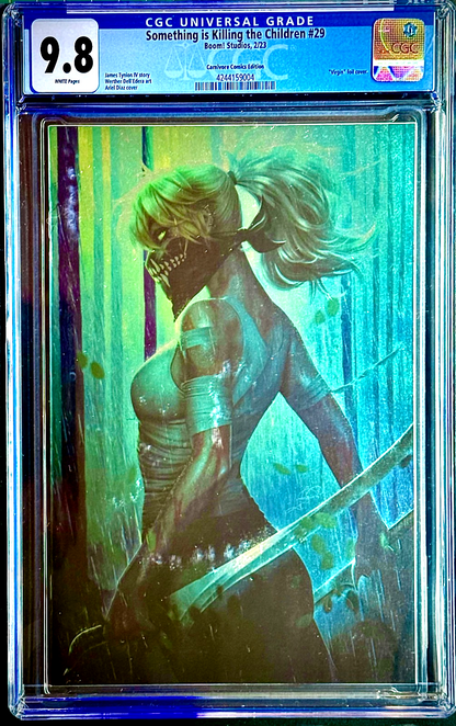 Something is Killing the Children #29 (2023) CGC 9.8 NM/MT Diaz Virgin Foil LTD