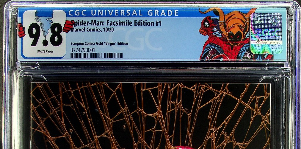 Spider-Man #1 (2020) CGC 9.8 Facsimile Crain Gold Virgin ASM238 Custom Label LTD