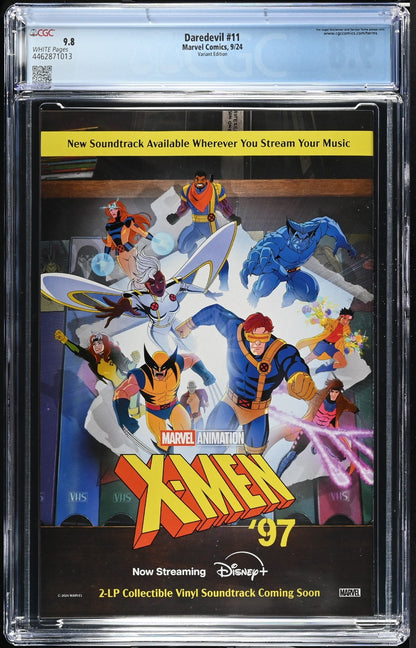 Daredevil #11 (2024) CGC 9.8 NM/MT Williams Deadpool Kills Marvel Universe Cover