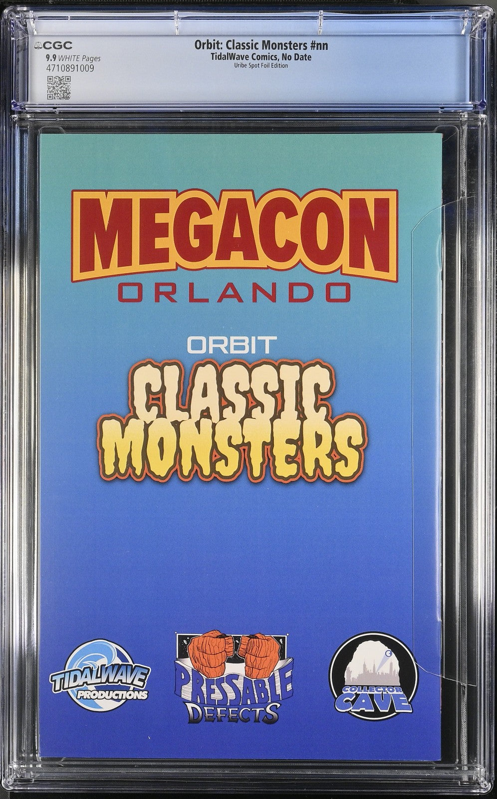 Orbit Classic Monsters (2026) CGC 9.9 Dracula Gold Lethal Protector LTD 22/25