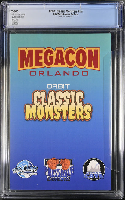 Orbit Classic Monsters (2026) CGC 9.9 Dracula Gold Lethal Protector LTD 22/25