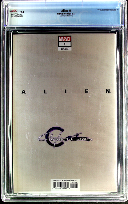 Alien #1 (2021) CGC 9.8 NM/MT WHITE Clayton Crain Cover A